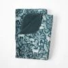 Kingswood Sherpa Throw -Dream Home Art M F Kingswood Sherpa Throw Dark Teal Cream 21416501 1