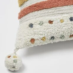Kota Tufted Cushion - Multi Colour -Dream Home Art M F Kota Tufted Cushion Multi Colour 60x40cm 20975501 Detail 3