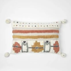 Kota Tufted Cushion - Multi Colour