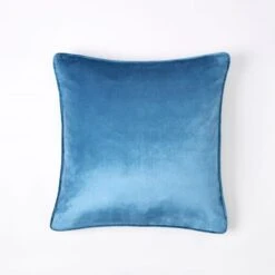 Margot Velvet Cushion - Petrol Blue 5 Margot Velvet Cushion - Petrol Blue -Dream Home Art M F Margot Velvet Cushion 50x50cm Petrol Blue 1