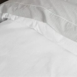 Metro Quilt Cover - White -Dream Home Art M F Metro White Detail 1 web 5