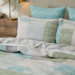 Mondrian Quilt Cover -Dream Home Art M F Mondrian Detail 1 5