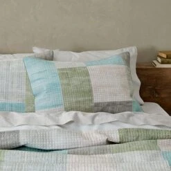 Mondrian Quilt Cover -Dream Home Art M F Mondrian Pillow 1