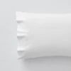 Flannelette Sheet Set - White -Dream Home Art M F PLAIN DYE WHITE Pillow SI 4
