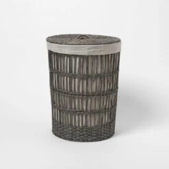 Laundry Hampers -Dream Home Art M F PP Laundry Hamper L French Grey 21026001 Copy
