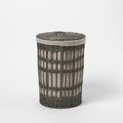 Laundry Hampers -Dream Home Art M F PP Laundry Hamper M French Grey 21026101 Copy 1