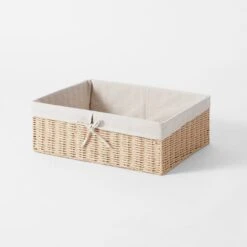 Papier Laundry Set - Natural -Dream Home Art M F Papier Tray Rect Lge 22247401