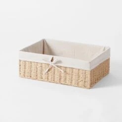 Papier Laundry Set - Natural -Dream Home Art M F Papier Tray Rect Med 22247501