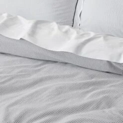 Portofino Quilt Cover - Grey 14 Portofino Quilt Cover - Grey -Dream Home Art M F Portofino Grey Detail 1 4