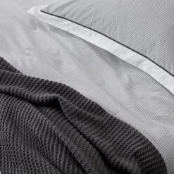 Portofino Quilt Cover - Grey 16 Portofino Quilt Cover - Grey -Dream Home Art M F Portofino Grey Marketing Detail 1