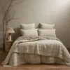 Reid Coverlet - Oatmeal -Dream Home Art M F Reid Oatmeal Coverlet