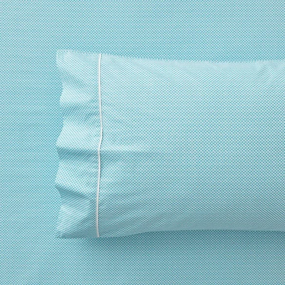 Sasha 250 TC Cotton Sheet Set - Teal 3 Sasha 250 TC Cotton Sheet Set - Teal