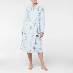 Sleepy Cats Robe -Dream Home Art M F Sleepy Cats Bathrobe 20911501 Front