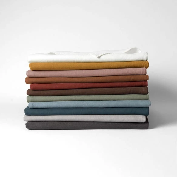 Milano Linen Napery - Charcoal 4 Milano Linen Napery - Charcoal - Image 2