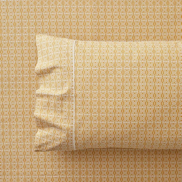 Zuri Sheet Set - Mustard 4 Zuri Sheet Set - Mustard - Image 2