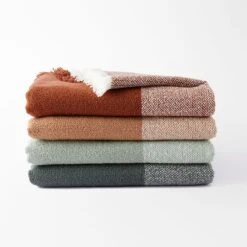 Braddon Throws - Sage 7 Braddon Throws - Sage -Dream Home Art M F Braddon Checked Throw 22554 R SI 5