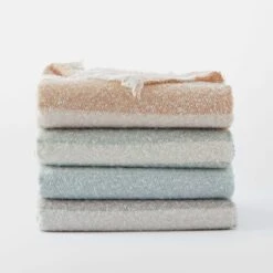 Dream Home Art -Dream Home Art M F Reid Striped Brushed Throw 225547 R SI 3