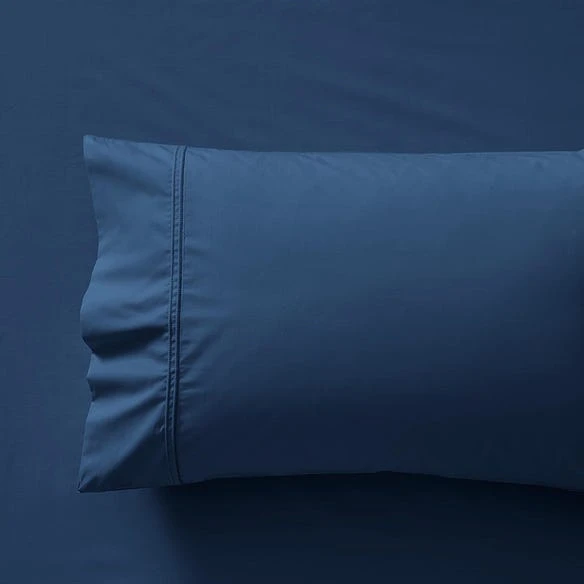 Pure 250 TC Egyptian Cotton Sheet Set - Indigo 3 Pure 250 TC Egyptian Cotton Sheet Set - Indigo