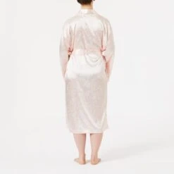 Waverly Robe - Blush -Dream Home Art m f waverly ditsy satin robe blush floral s22 23 22265701 v2 1 1